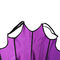 Пурпурная сталь тренера 4 талии латекса корсета жилета Boned регулируемый тренер MH1052 талии плечевого ремня